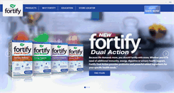 Desktop Screenshot of fortifyprobiotics.com